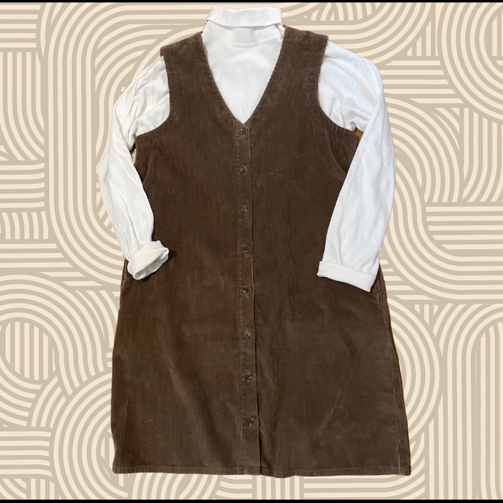 Vintage corduroy dress
